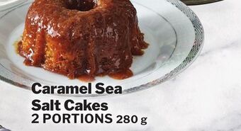 M & M Food Market Caramel sea salt cakes offer
