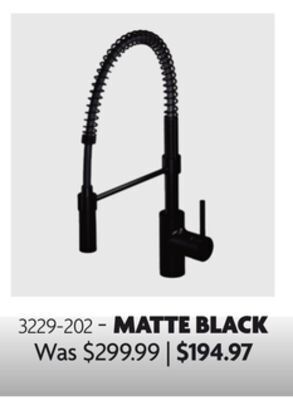 Home Hardware Favos single handle pull down kitchen faucet with dual spray offer