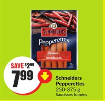 Chalo FreshCo Schneiders pepperettes 250-375 g offer