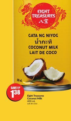 Chalo FreshCo Eight treasures coconut milk 400 ml offer