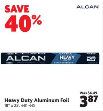 Home Hardware Heavy duty aluminum foil offer