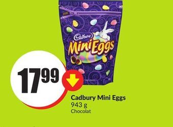 Chalo FreshCo Cadbury mini eggs 943 g offer