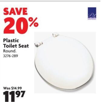 Home Hardware Plastic toilet seat offer