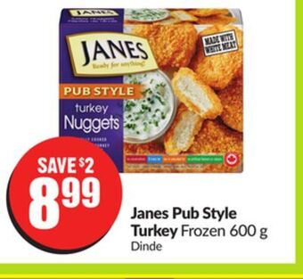 Chalo FreshCo Janes pub style turkey frozen 600 g offer
