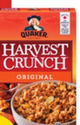 Giant Tiger Quaker harvest crunch cereal offer