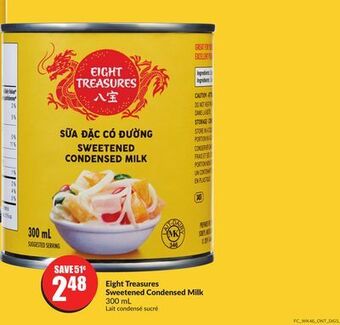 Chalo FreshCo Eight treasures sweetened condensed milk 300 ml offer