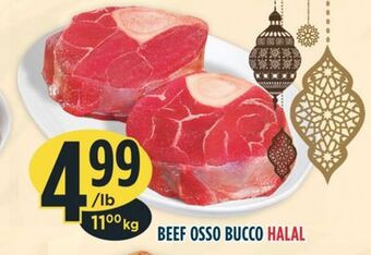 Marché Adonis Beef osso bucco halal offer