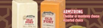 Marché Adonis Armstrong cheddar or monterey cheese offer