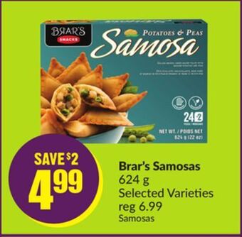 FreshCo Brar's samosas 624 g selected varieties offer