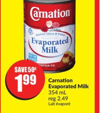 FreshCo Carnation evaporated milk 354 ml offer