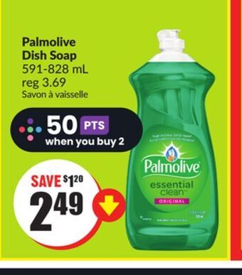 FreshCo Palmolive dish soap 591-828 ml offer