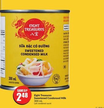 FreshCo Eight treasures sweetened condensed milk 300 ml offer