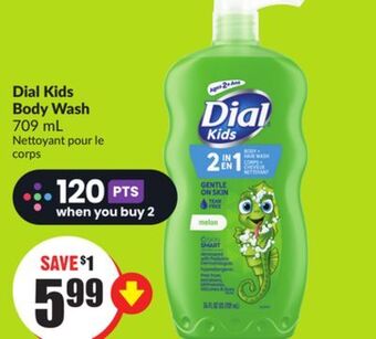FreshCo Dial kids body wash 709 ml offer