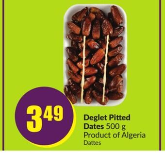 FreshCo Deglet pitted dates 500 g product of algeria offer