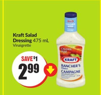 FreshCo Kraft salad dressing 475 ml offer