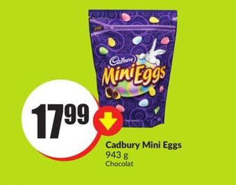 FreshCo Cadbury mini eggs 943 g offer