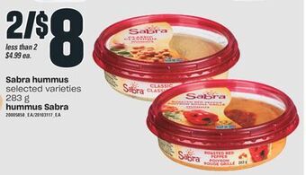 Valu-mart Hummus sabra, 283 g offer