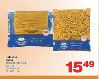 Wholesale Club Italpasta pasta, 4.54 kg offer
