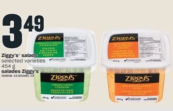 Valu-mart Salades ziggy's, 454 g offer