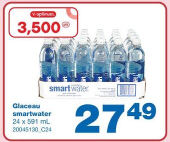 Wholesale Club Glaceau smartwater, 24 x 591 ml offer
