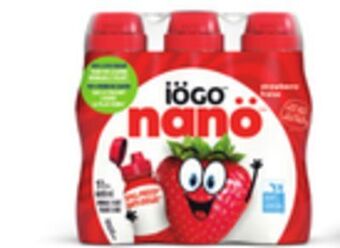 Zehrs Markets Iögo nanö drinkable yogurt, 6 x 93 ml offer