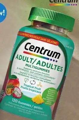 Walmart Centrum adult or junior multigummies offer