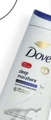 Walmart Dove deep moisture or sensitive skin body wash offer