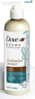 Walmart Dove crown collection shampoo 340 ml offer