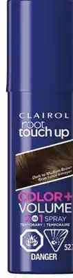 Walmart Clairol root touch-up colour + volume 2-in-1 temporary spray offer