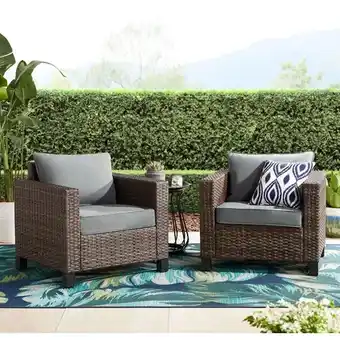 Walmart Better homes & gardens brookbury club chairs offer
