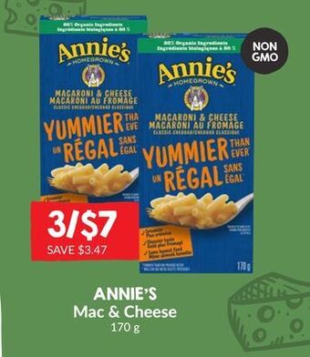 Noah's Natural Foods Annie's mac & cheese offer