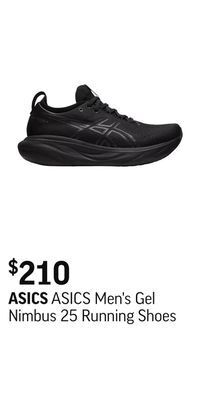 Sport Chek Asics men's gel nimbus 25 running shoes offer