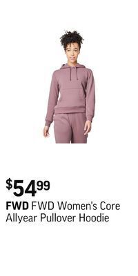 Sport Chek Fwd women's core allyear pullover hoodie offer