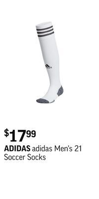Sport Chek Adidas men's 21 soccer socks offer