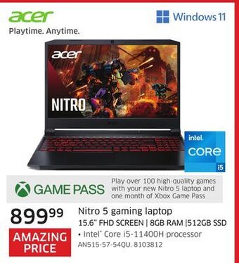 The Source Acer nitro 5 gaming laptop offer