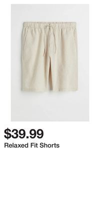 H&M Relaxed fit shorts offer