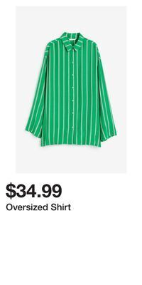 H&M Oversized shirt offer
