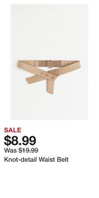 H&M Knot-detail waist belt offer