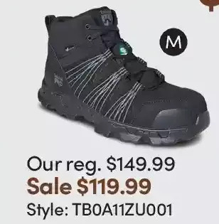 Mark's 'powertrain' safety shoes offer