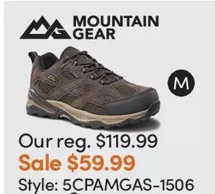 Mark's Mountain gear waterproof hikers offer