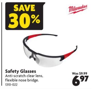 Home Hardware Safety glasses offer