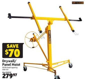 Home Hardware Drywall/ panel hoist offer