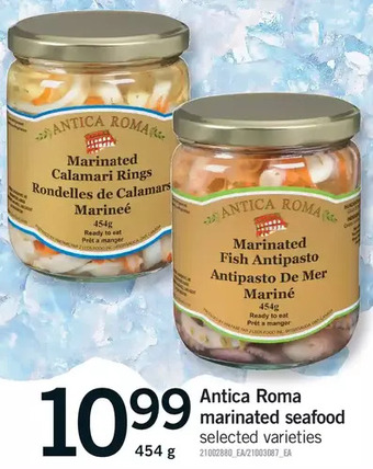 Fortinos Antica roma marinated seafood offer