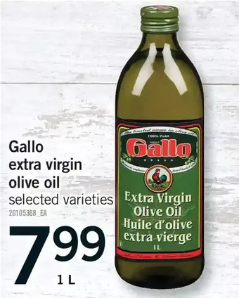 Fortinos Gallo extra virgin olive oil offer