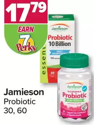 PharmaChoice Jamieson probiotic offer