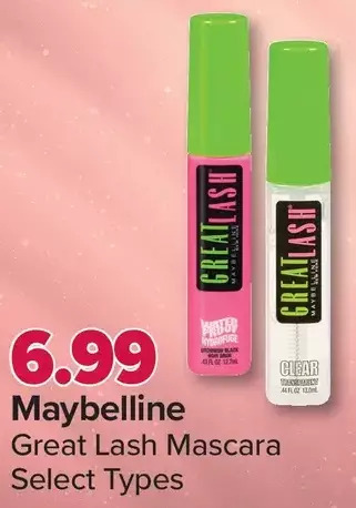 PharmaChoice Maybelline great lash mascara offer