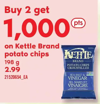 Fortinos Kettle brand potato chips offer