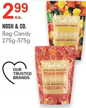 Guardian Pharmacy Nosh & co. bag candy offer