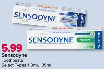 PharmaChoice Sensodyne toothpaste offer
