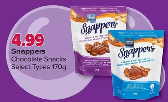 PharmaChoice Snappers chocolate snacks offer